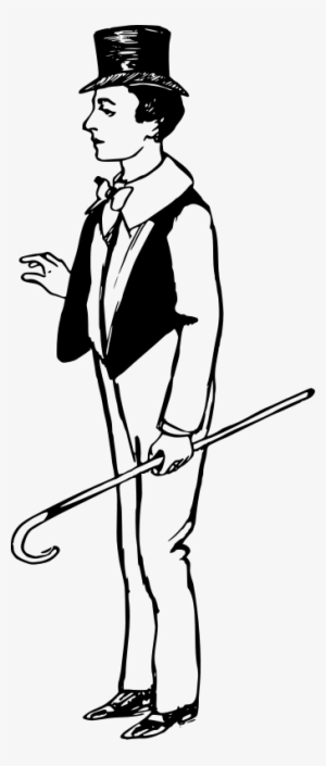 Free Vector Man - Man Holding Stick Clipart