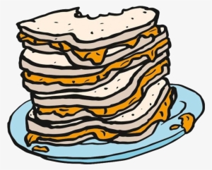 Sandwiches On Plate