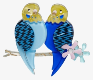 Best Budgies - Erstwilder Best Budgies Brooch