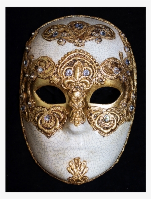 Volto Carnival Mask - Png Venice Mask