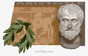 Aristotle Royalty Free Vector Clip Art Illustration - Cartoon