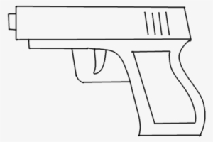 Gun Drawing Photos - Drawing Of A Gun