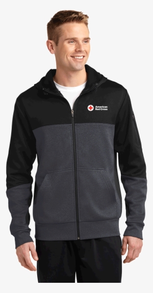 Men's Colorblock Zip Up Hooded Jacket Men's Colorblock - Dark Blue Under Armour Hoodie
