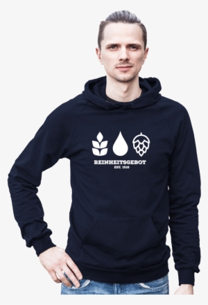 German Purity Law Hooded Sweatshirt - Beer Does Not Have Vitamins So We Have To Drink A Lot