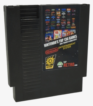 Nintendo 136 In 1 Plus 7 Crappy Games, Nes Multicart, - 143 In 1 Nes