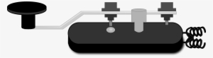 Morse Code Telegraph Key Electrical Telegraph Telegraphy - Morse Code Clipart