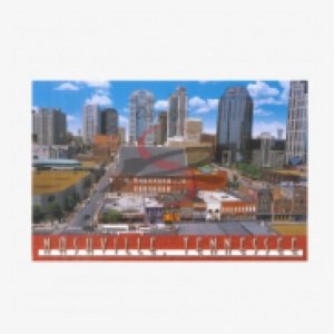 Nashville Postcard Pack- Aerial Ryman With Skyline - Ryman Auditorium