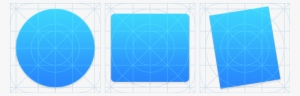 Yosemite Icon Shapes With Grid - Tile