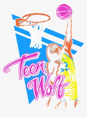 Teen Wolf Slam Dunk Men's Slim Fit T-shirt - T Shirt For Teen