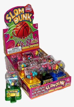 Dubble Bubble Slam Dunk Gumball Dispenser For Fresh - Kidsmania Candy Slam Dunk Bubble Gum