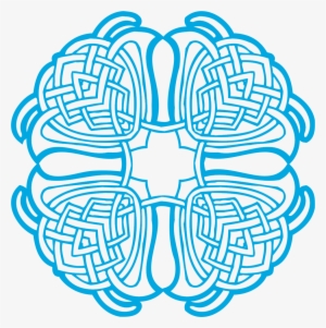 Celtic Ornaments Vector Free Proto-celtic - Blue Ornament Vector Png