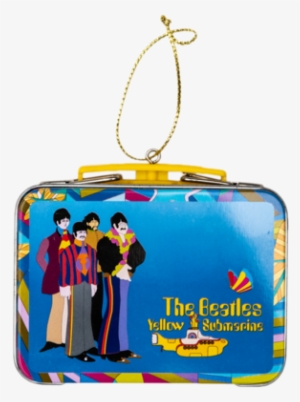 Yellow Submarine Tin Lunch Box Ornament Yellow Submarine - Beatles Yellow Submarine