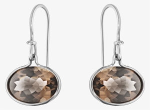 Sterling Silver With Smokey Quartz - Georg Jensen Savannah Sterling Silver And Smoky Quartz