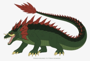 Lizzie The Crocodile 2018 Redesign By Pyrus-leonidas - Lizzie The Crocodile Rampage