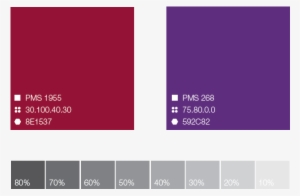 Meredith College Brand Color Pallete - Purple Pms Color Code
