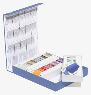 Pantone's Box Set Of 203 Colors On Polyester - Pantone Polyester Swatch Set