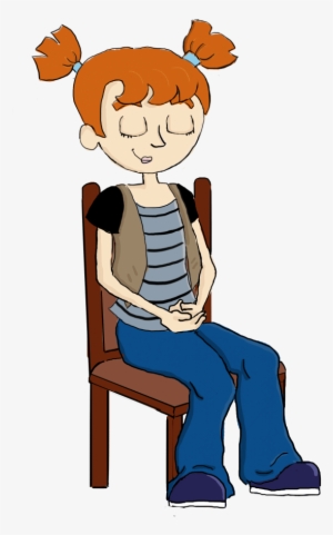 Lonely Clipart Anxious Child - Calm Child Clipart