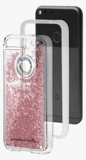 Waterfall Rose Gold Case For Google Pixel Xl, Made