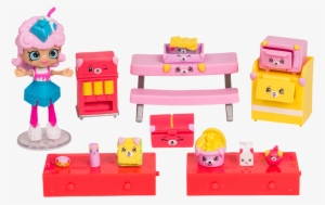 Shopkins Happy Places Season 3 Hungry Puppy Cafeteria - Shopkins Happy Places Welcome Pack