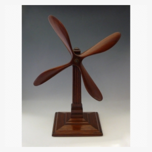 Wooden Propeller Model - Bronze Sculpture