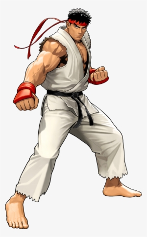 Ryu As He Appears In Tatsunoko Vs Capcom - Ryu Street Fighter Vector