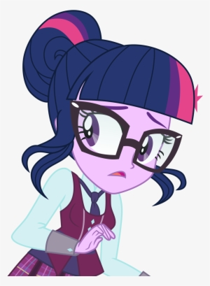 Sci-twi Worried - Twilight Equestria Girls 3