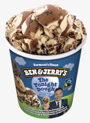 Tonight Dough Detail Png - Ben & Jerry's Ice Cream Jimmy Fallon
