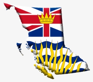 Two - British Columbia Map Flag