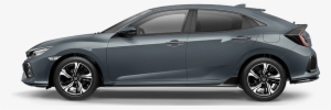 Sonic Grey - Honda Civic Hatchback Dark Grey