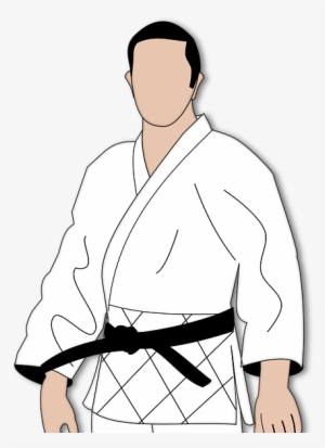 Judo - Kimono Judo Desenho Png