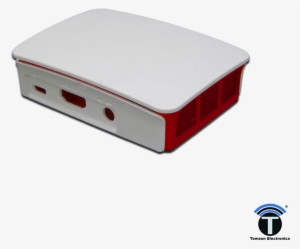 Raspberry Pi 3 B Case, Red, White - Raspberry Pi 3 Case Png