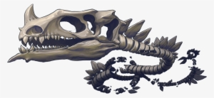 Dragon Corpse - Skull