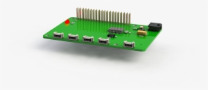 3d View Of The Can Bus Interface For Raspeberry Pi - Can Bus