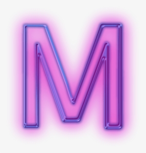 Neon Letter M Png