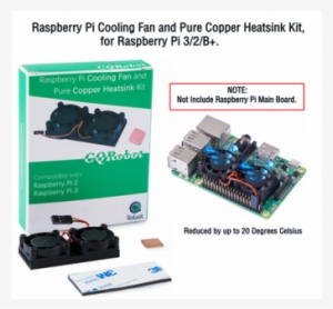 Raspberry Pi Cooling Fan And Pure Copper Heatsink Kit, - Game Controller