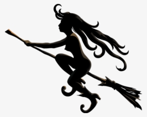 Free Clip Arts Online - Flying Witch Silhouette Png