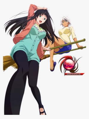 Kowata Sisters Makoto And Akane By Sharknex - Makoto Png Flying Witch Png