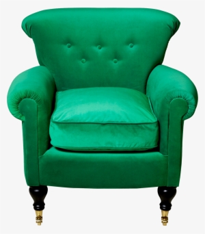Green Armchair Clipart