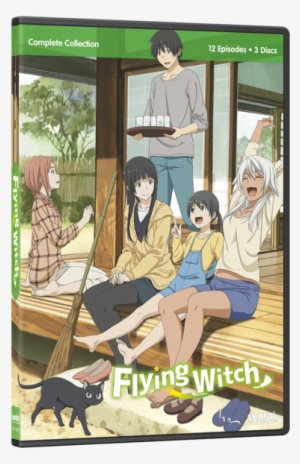Flying Witch Complete Collection Dvd Front Cover - Section 23 Films Flying Witch [dvd]