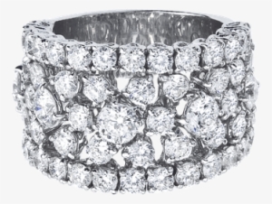 Roberto Coin Lace Ring - Roberto Coin Cento Diamond Band
