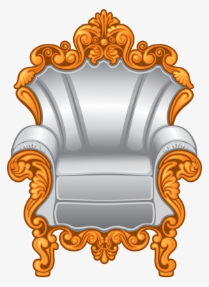 Armchair Png Image Png Image - Chair Throne Clipart Png