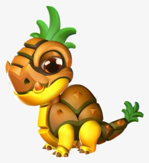 Pineapple Dragon Baby - Dragon Mania Legends Pineapple