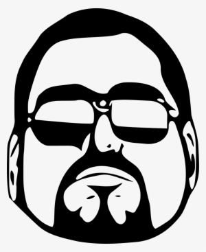 Cool Clip Art Borders Free Clipart Images - Perfil Hombre Con Gafas