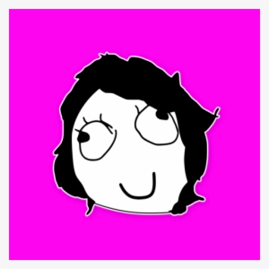 Derpina Rage Comic Meme Mask - Troll Faces