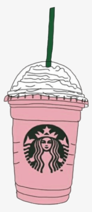 Cartoon Starbucks - Starbucks Pink Drink Cartoon