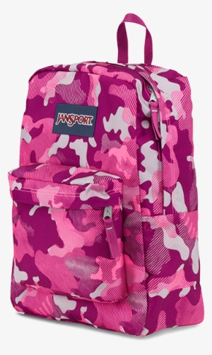 Jansport Pink Camouflage - School