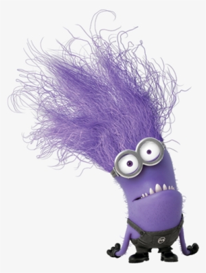 Minions Transparent Purple Minion - Purple Minion