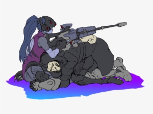 Image Result For Overwatch - Widowmaker And Reaper Love
