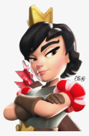 Princesa De Clash Royale Png Picsart Copyright Vectorar - Png Clash Royale Princesa