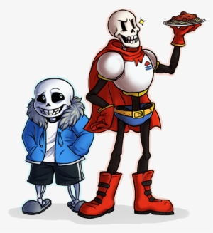 Clipart Download Sans And By Klumpeh On - Sans And Papyrus Png
